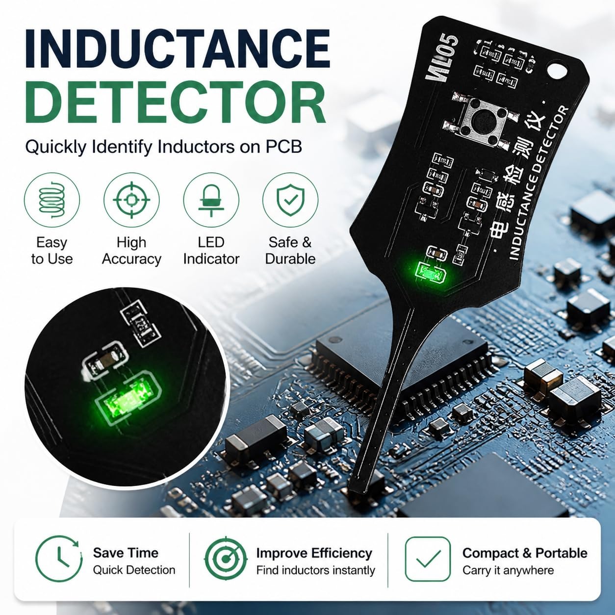 W01 Type C Inductantietester M - Co Detector Plug recensie en prijs