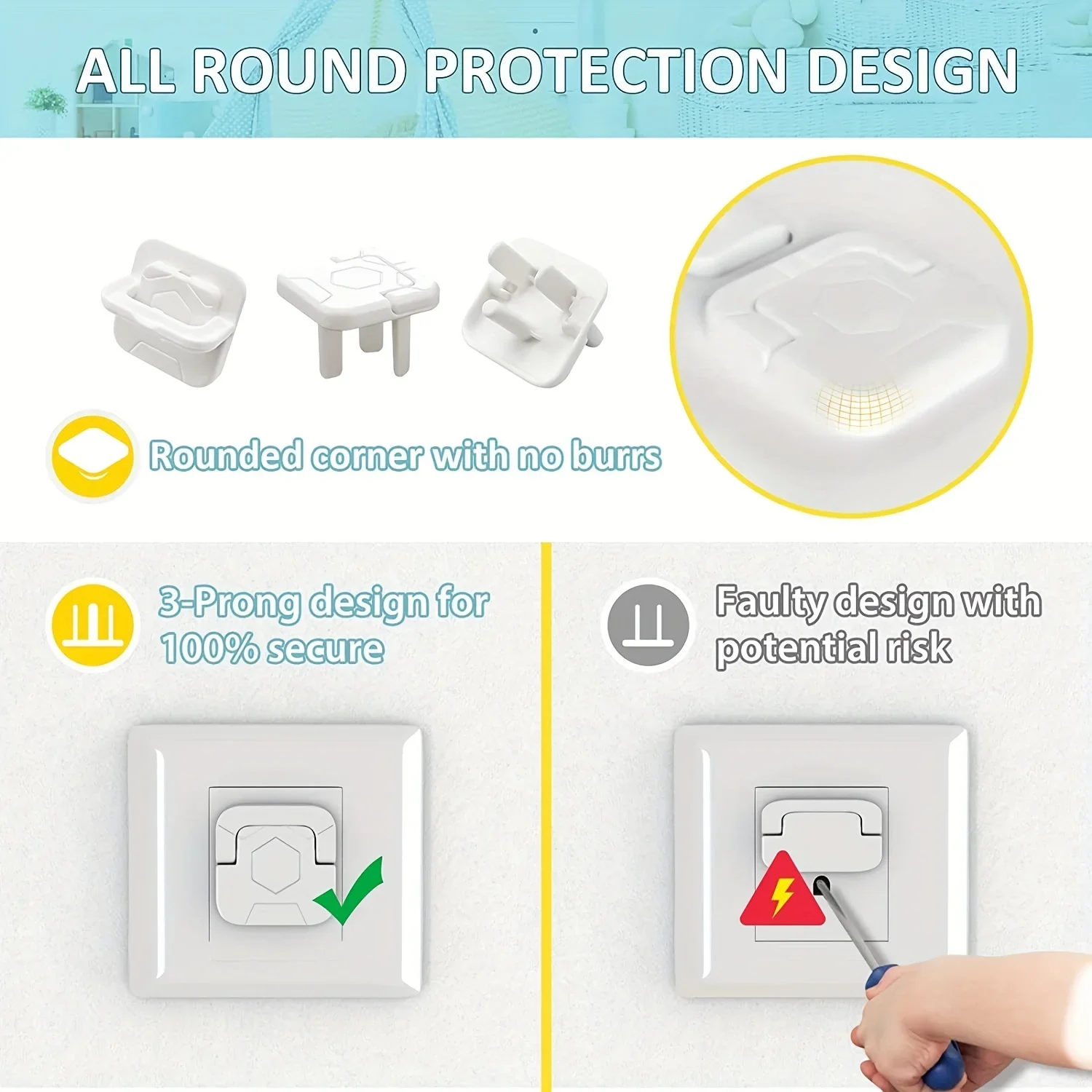 1/3/5/10/20 stuks veiligheidsa - Outlet Cover Baby recensie en prijs